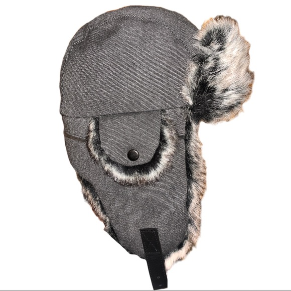 Faux-Fur Trim Hat - Picture 2 of 5